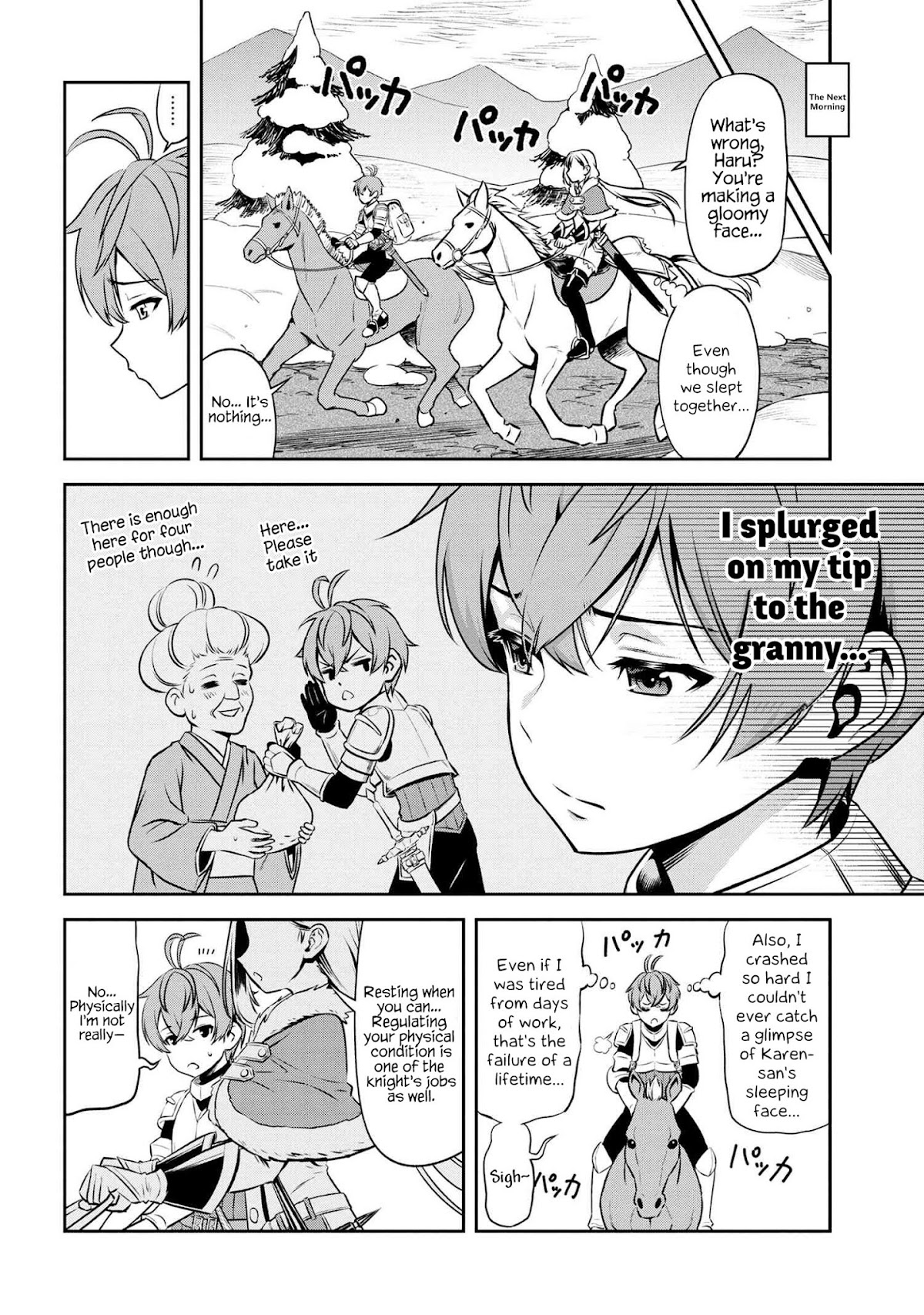Older Elite Knight Is Cute Only in Front of Me Chapter 2.2 page 12 - Chapter 2.2