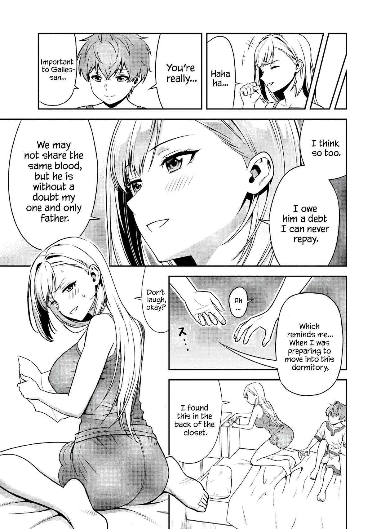 Older Elite Knight Is Cute Only in Front of Me Chapter 21.1 page 5 - Chapter 21.1