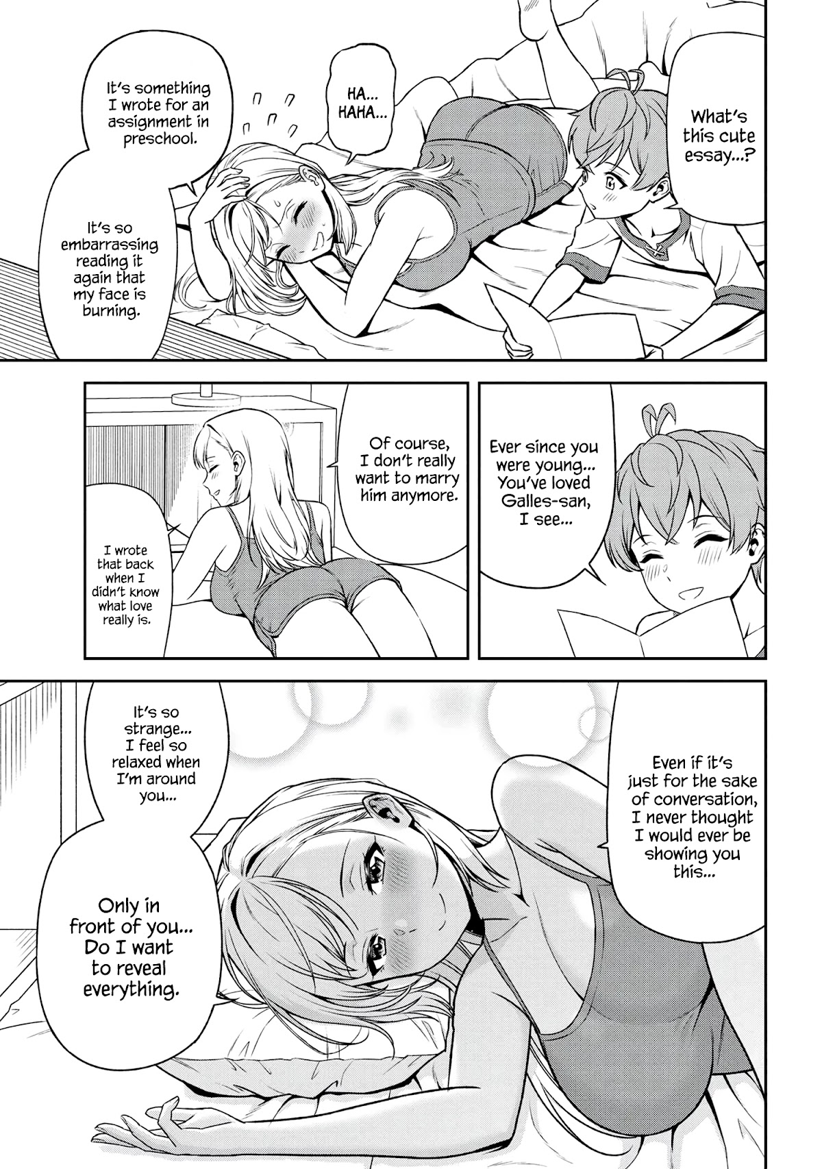 Older Elite Knight Is Cute Only in Front of Me Chapter 21.1 page 7 - Chapter 21.1
