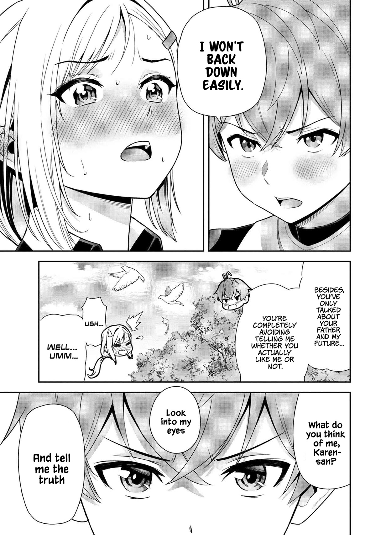 Older Elite Knight Is Cute Only in Front of Me Chapter 25.2 page 11 - Chapter 25.2
