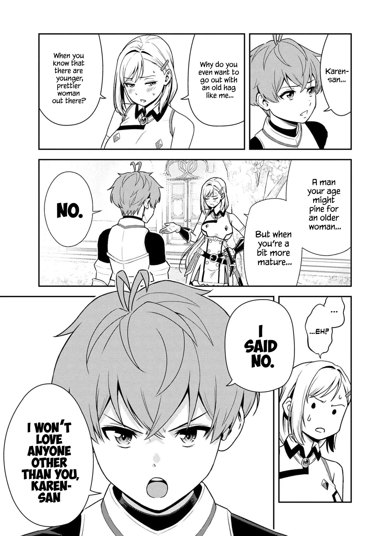 Older Elite Knight Is Cute Only in Front of Me Chapter 25.2 page 9 - Chapter 25.2