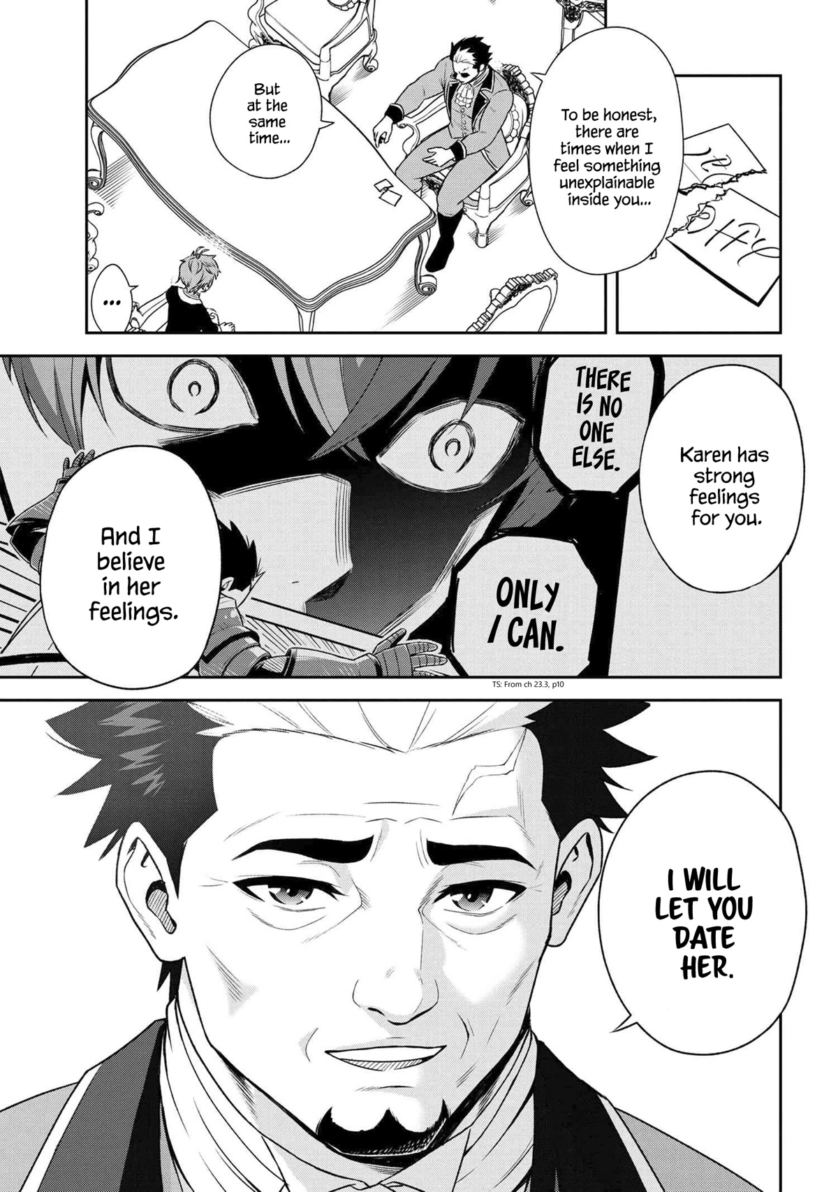 Older Elite Knight Is Cute Only in Front of Me Chapter 26.2 page 8 - Chapter 26.2
