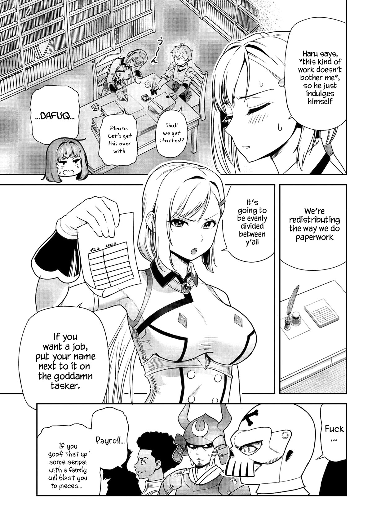 Older Elite Knight Is Cute Only in Front of Me Chapter 27.2 page 7 - Chapter 27.2