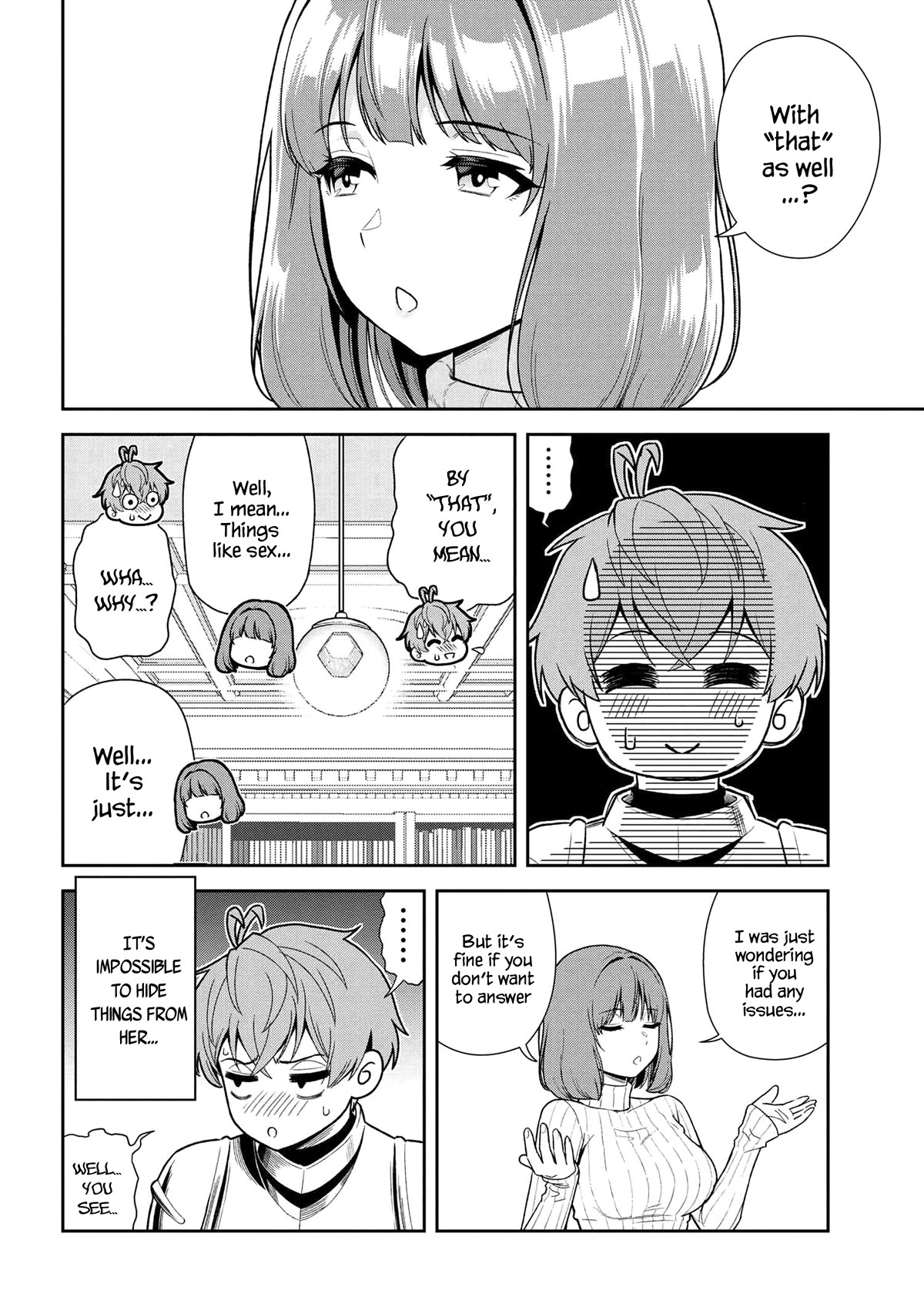 Older Elite Knight Is Cute Only in Front of Me Chapter 28.1 page 10 - Chapter 28.1