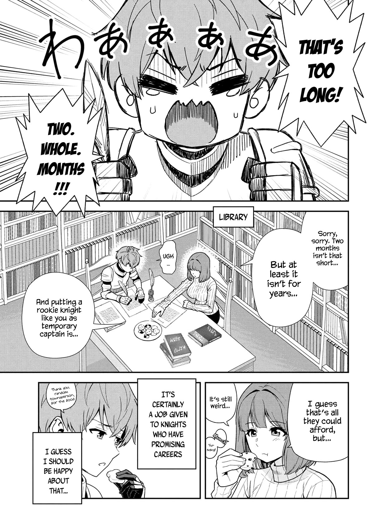 Older Elite Knight Is Cute Only in Front of Me Chapter 28.1 page 7 - Chapter 28.1