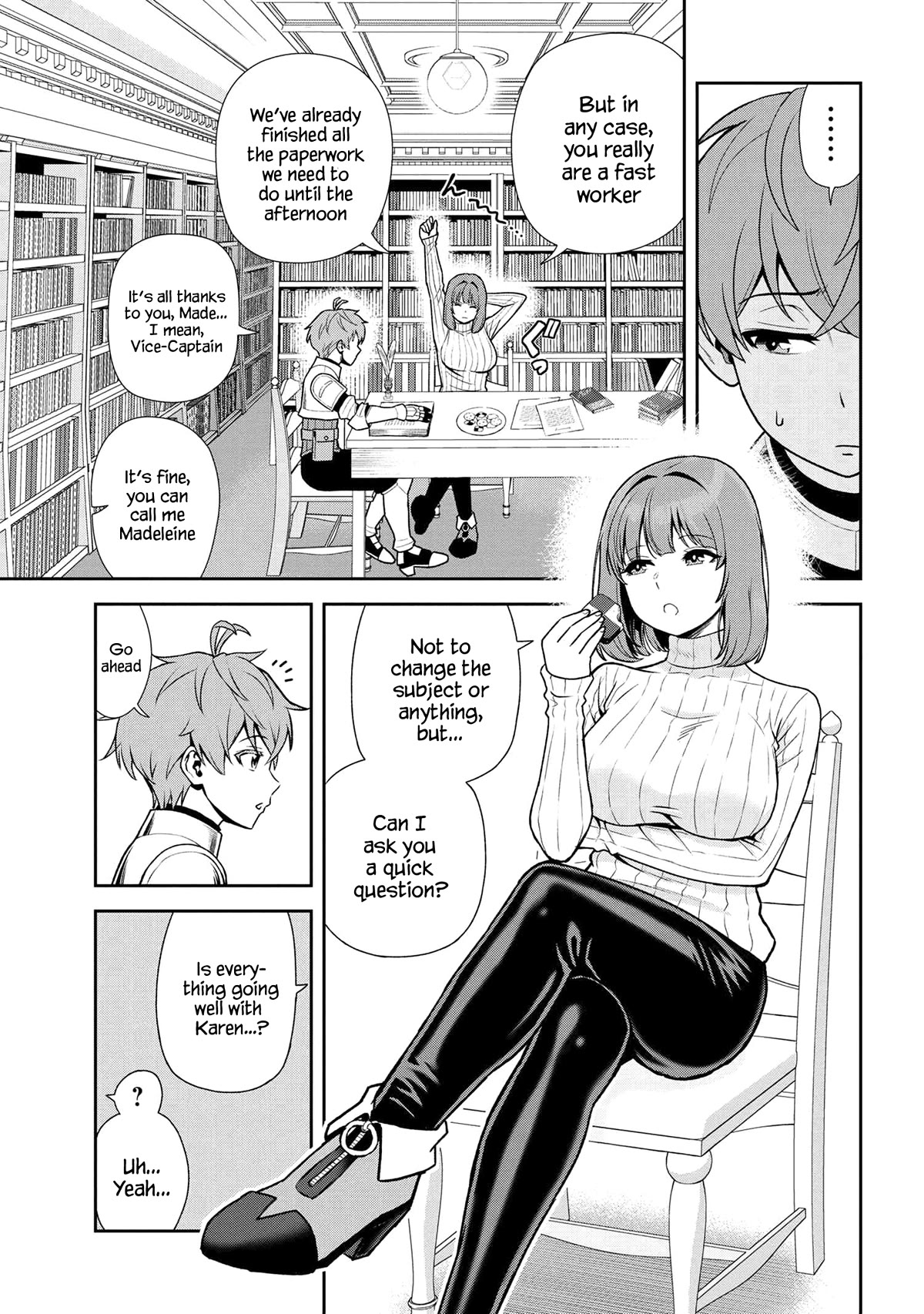Older Elite Knight Is Cute Only in Front of Me Chapter 28.1 page 9 - Chapter 28.1