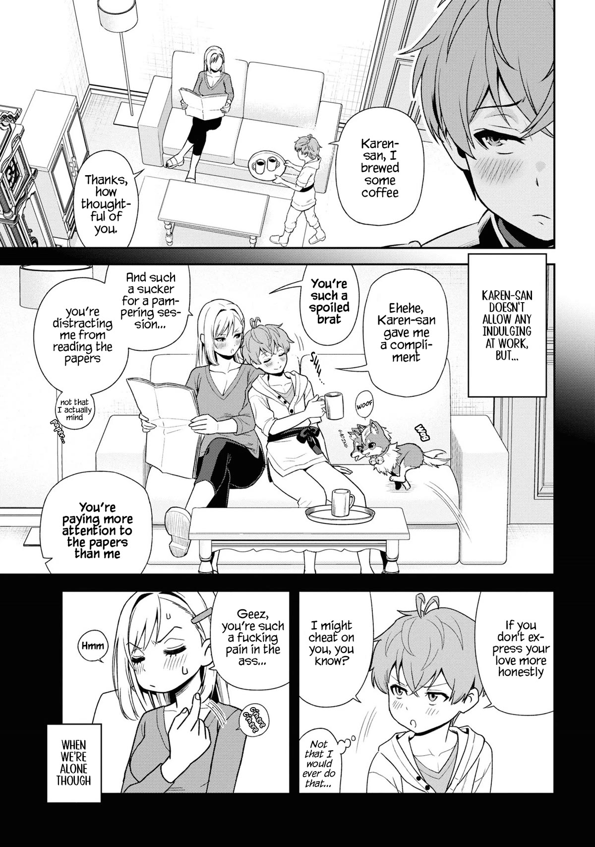 Older Elite Knight Is Cute Only in Front of Me Chapter 28.2 page 1 - Chapter 28.2