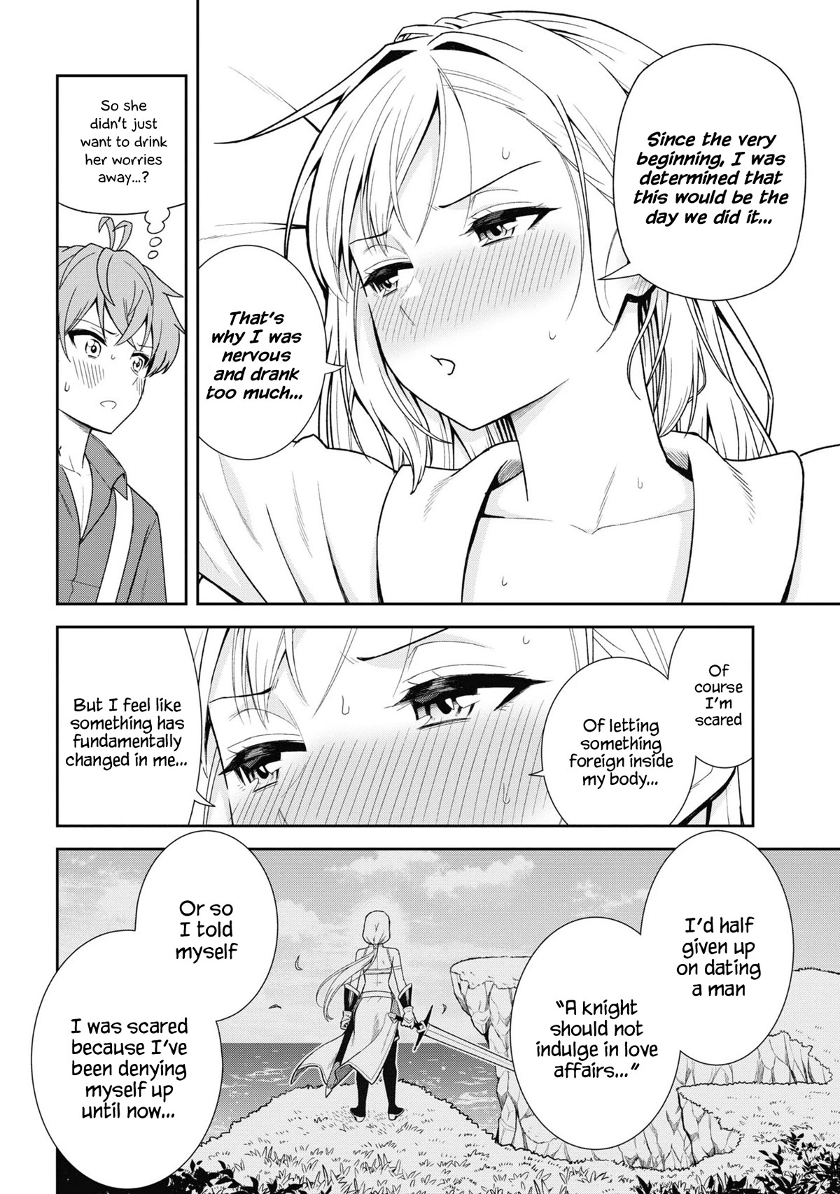 Older Elite Knight Is Cute Only in Front of Me Chapter 29.2 page 11 - Chapter 29.2