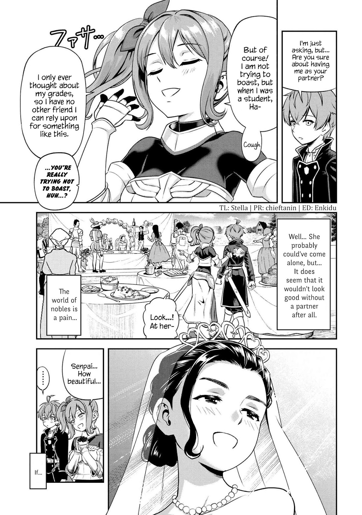 Older Elite Knight Is Cute Only in Front of Me Chapter 3.1 page 13 - Chapter 3.1
