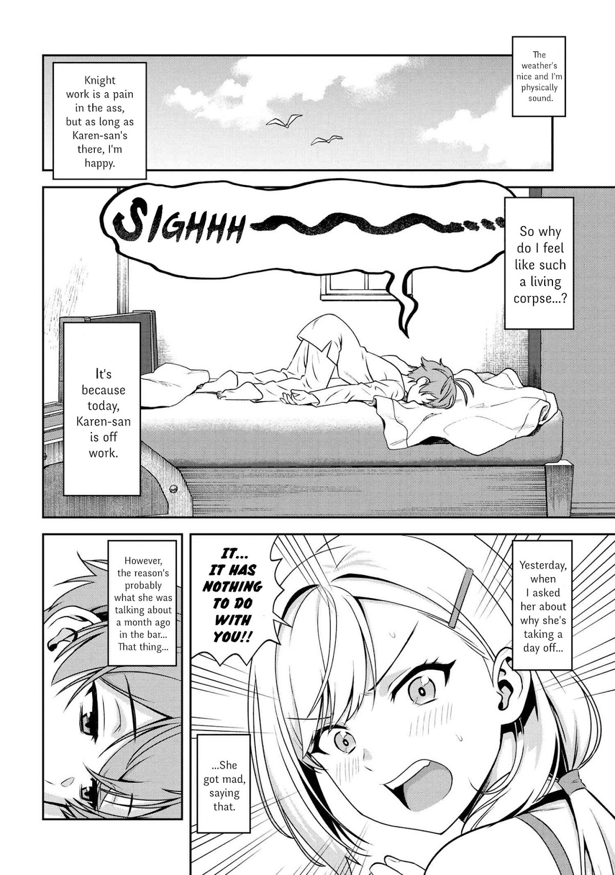 Older Elite Knight Is Cute Only in Front of Me Chapter 3.1 page 2 - Chapter 3.1