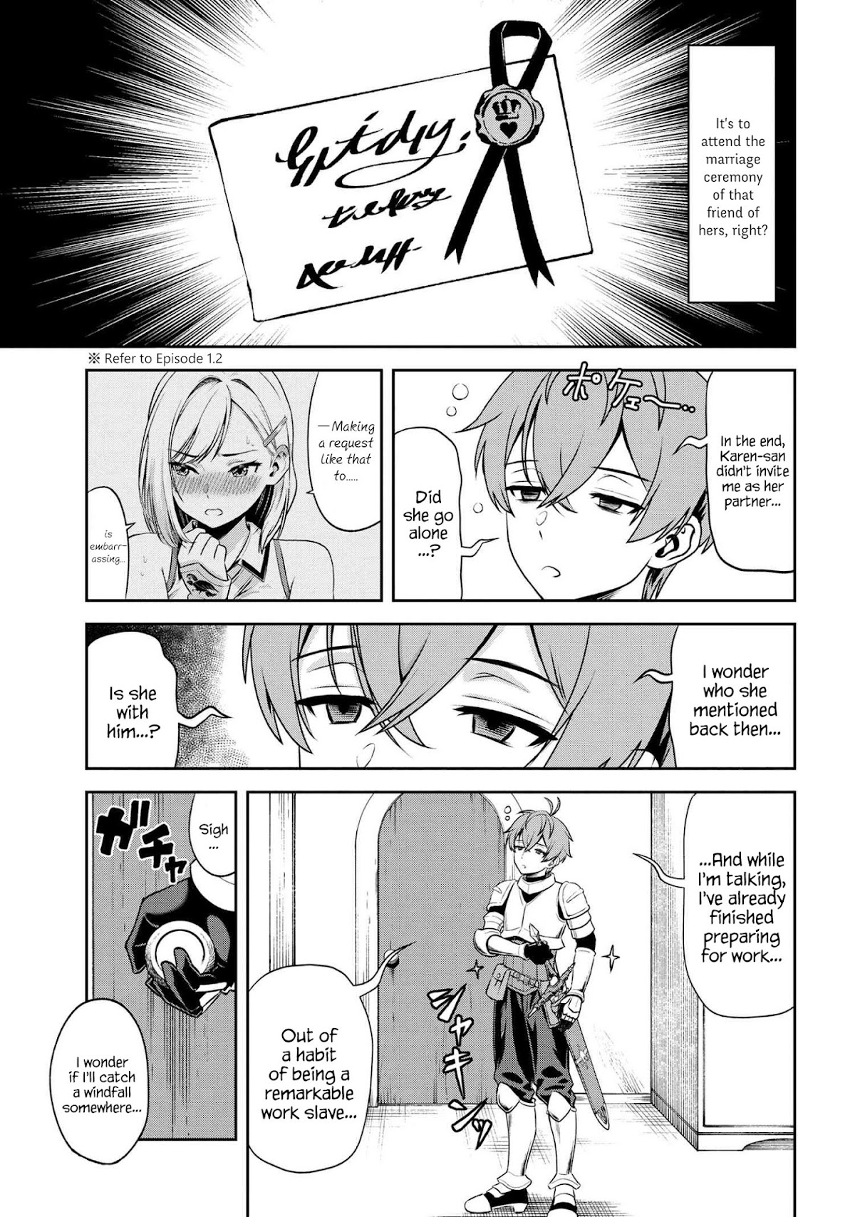 Older Elite Knight Is Cute Only in Front of Me Chapter 3.1 page 3 - Chapter 3.1