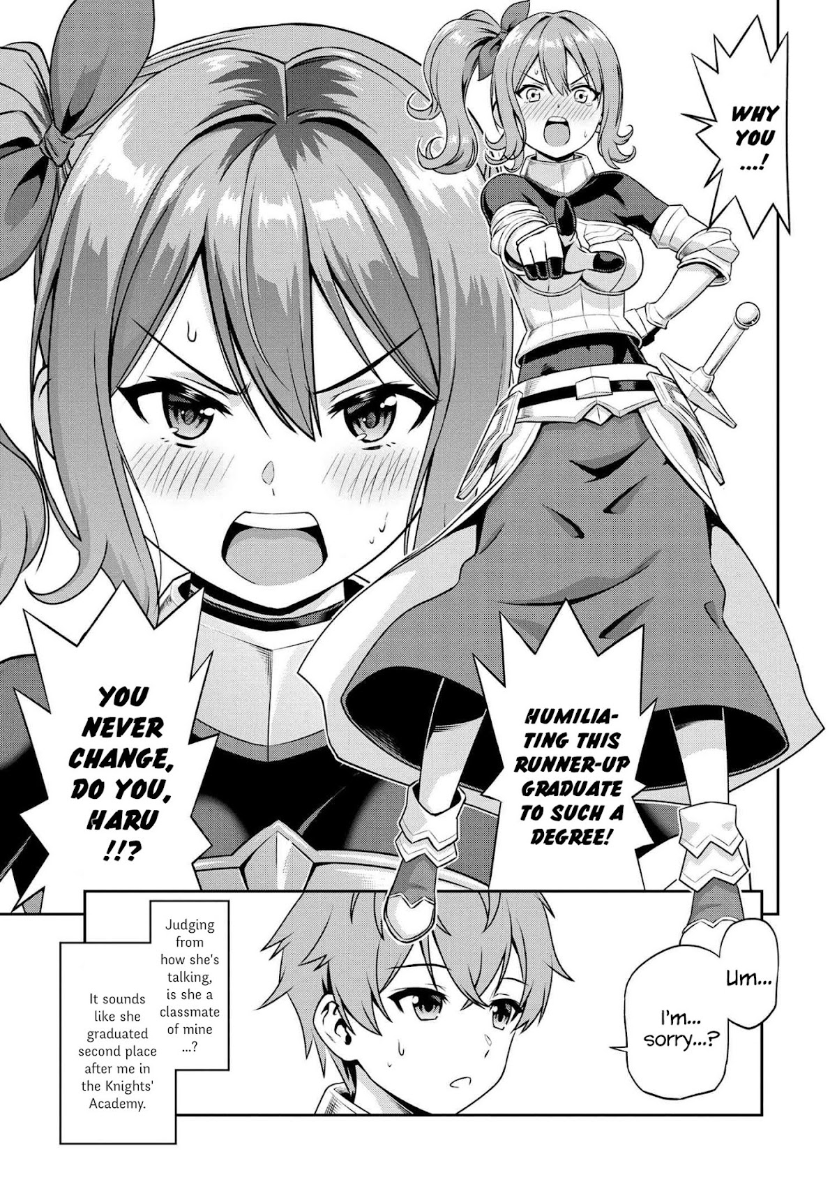 Older Elite Knight Is Cute Only in Front of Me Chapter 3.1 page 5 - Chapter 3.1