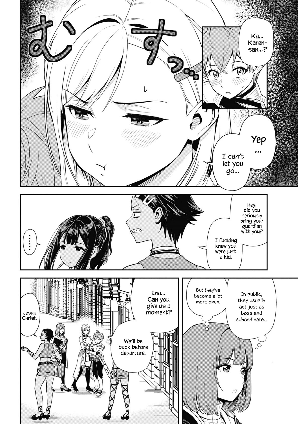 Older Elite Knight Is Cute Only in Front of Me Chapter 30.1 page 10 - Chapter 30.1
