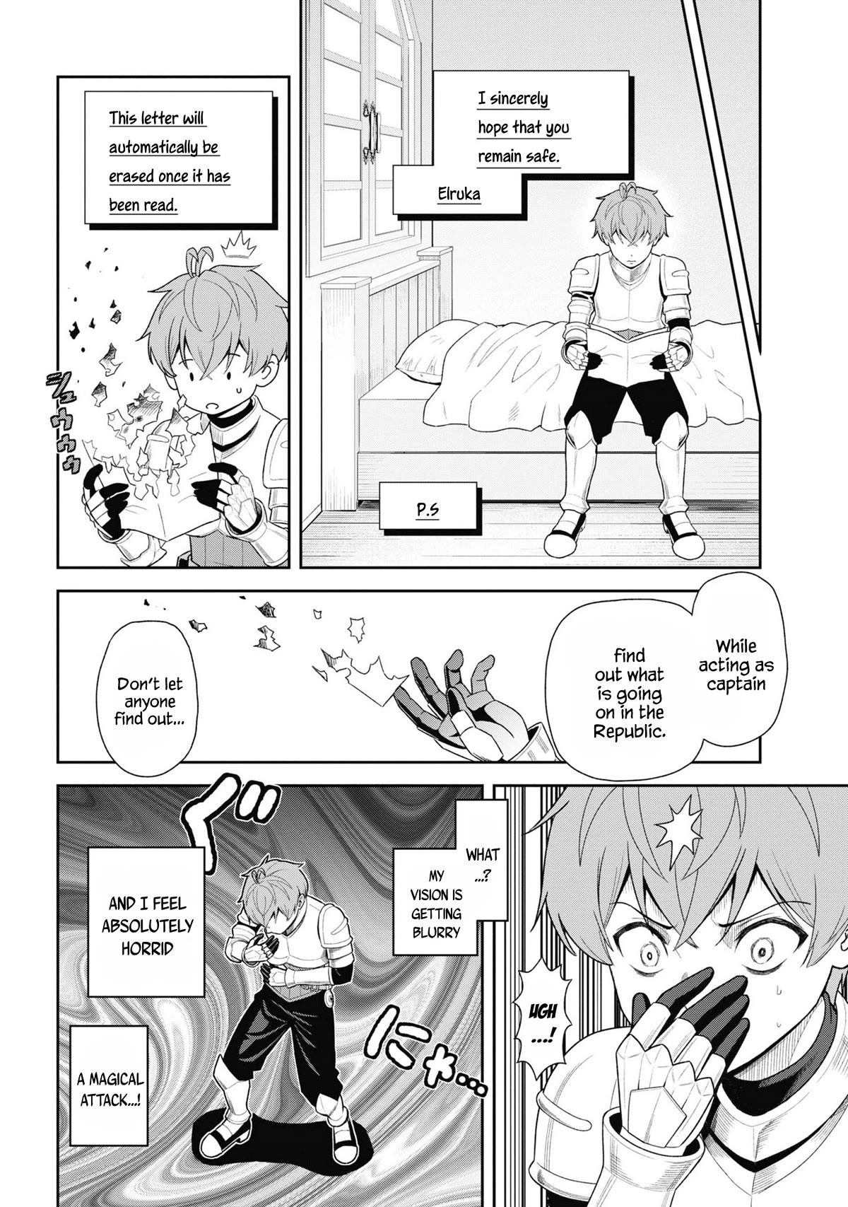 Older Elite Knight Is Cute Only in Front of Me Chapter 31.1 page 12 - Chapter 31.1