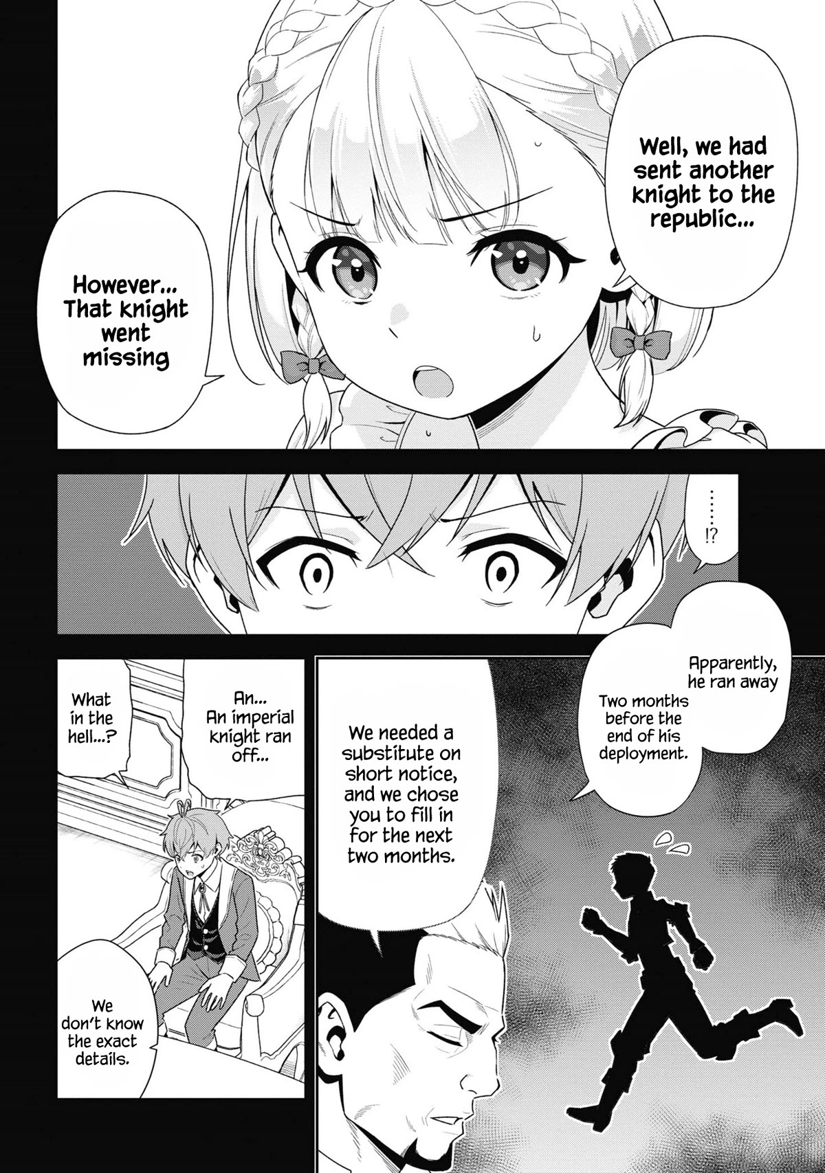 Older Elite Knight Is Cute Only in Front of Me Chapter 31.1 page 6 - Chapter 31.1