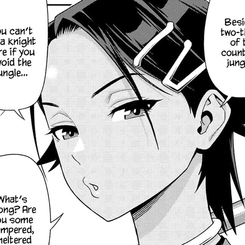 Older Elite Knight Is Cute Only in Front of Me Chapter 33.1 cover