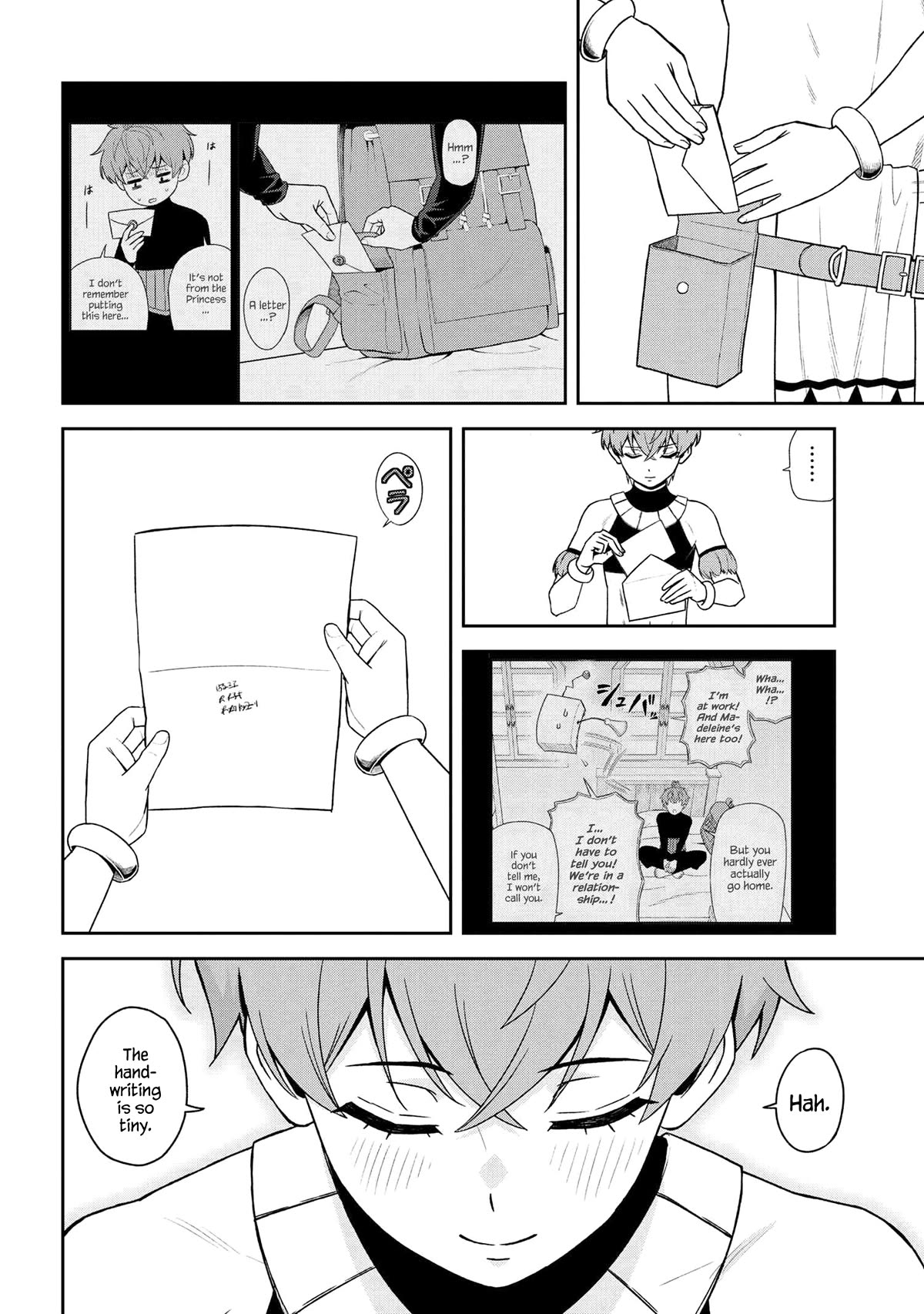 Older Elite Knight Is Cute Only in Front of Me Chapter 34.3 page 11 - Chapter 34.3