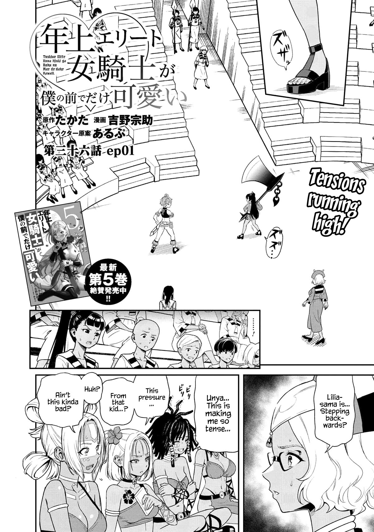 Older Elite Knight Is Cute Only in Front of Me Chapter 36.1 page 2 - Chapter 36.1