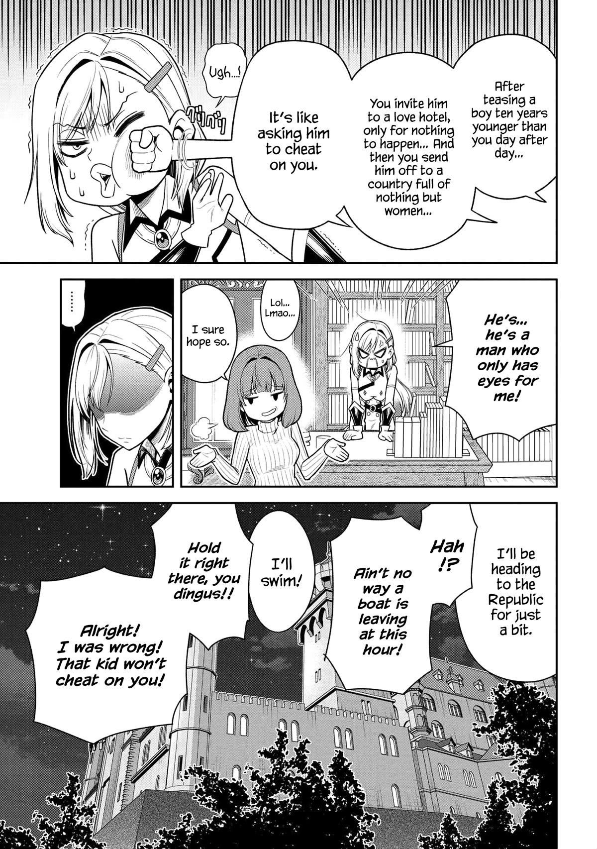 Older Elite Knight Is Cute Only in Front of Me Chapter 36.2 page 14 - Chapter 36.2