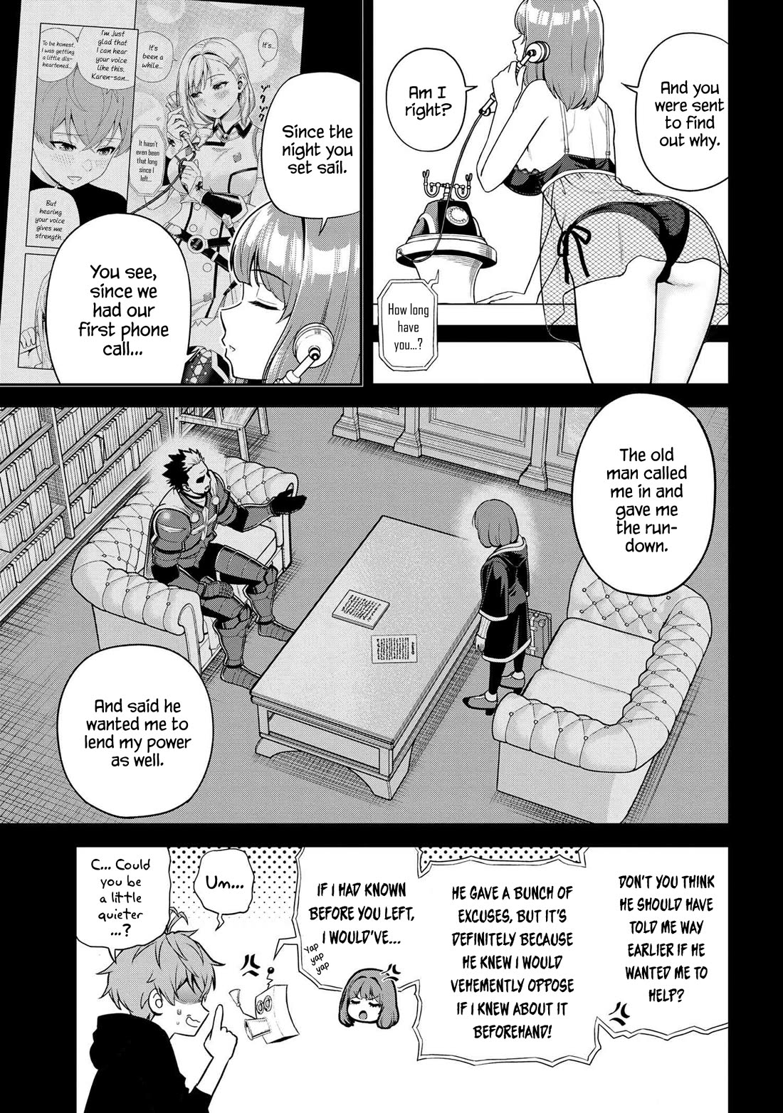Older Elite Knight Is Cute Only in Front of Me Chapter 39.1 page 3 - Chapter 39.1