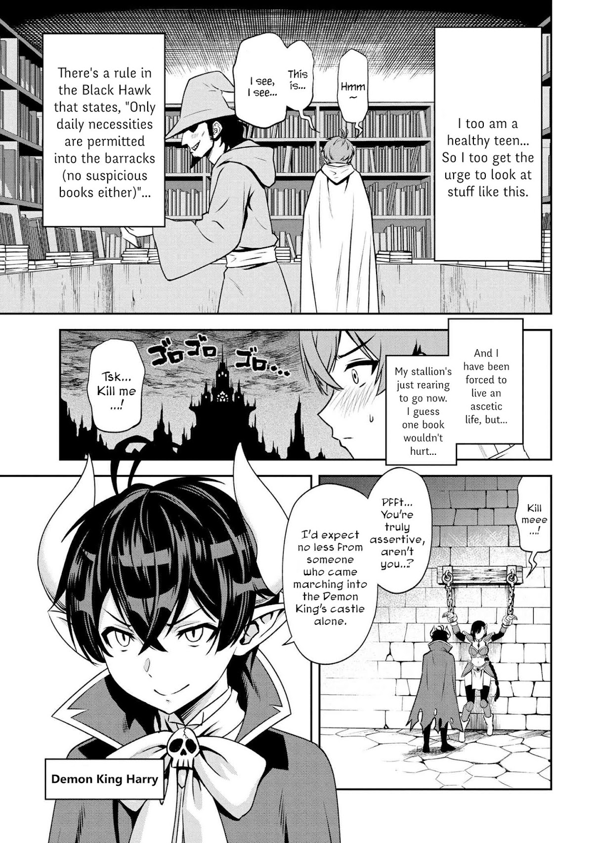 Older Elite Knight Is Cute Only in Front of Me Chapter 4.1 page 7 - Chapter 4.1