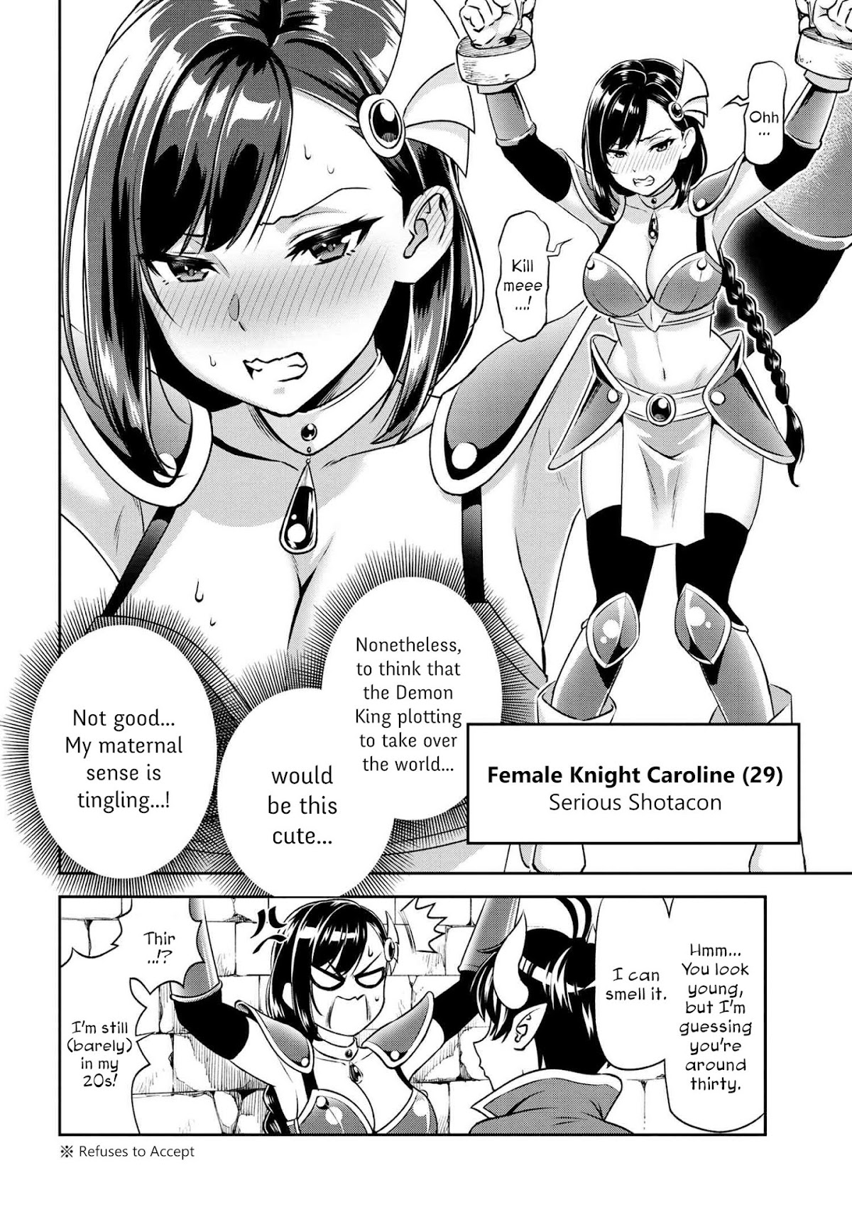 Older Elite Knight Is Cute Only in Front of Me Chapter 4.1 page 8 - Chapter 4.1