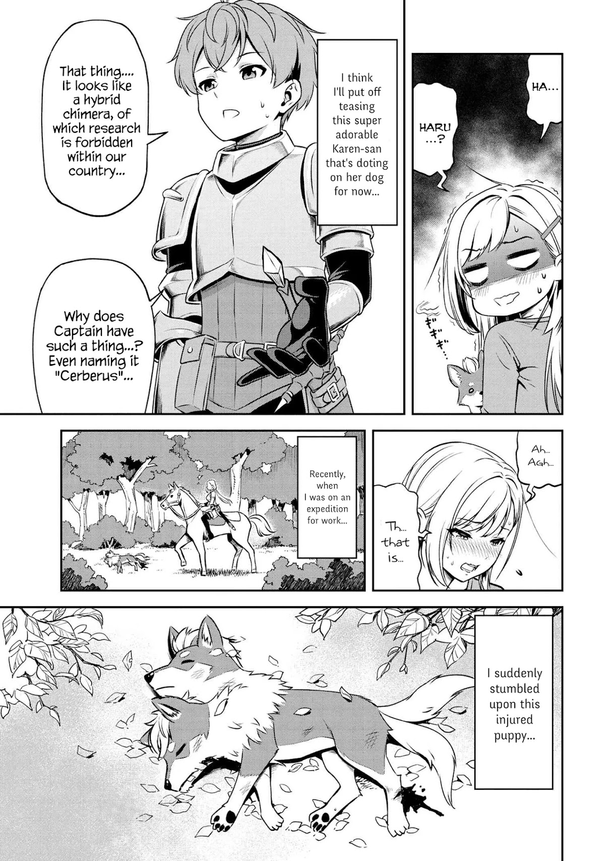 Older Elite Knight Is Cute Only in Front of Me Chapter 5.1 page 7 - Chapter 5.1