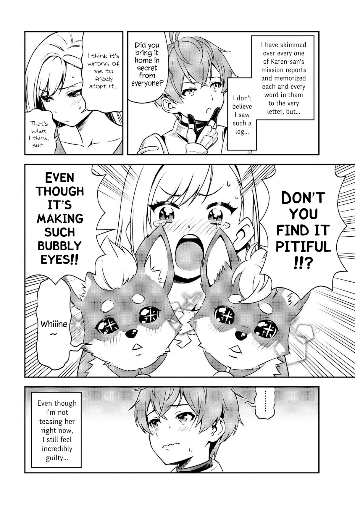 Older Elite Knight Is Cute Only in Front of Me Chapter 5.1 page 8 - Chapter 5.1