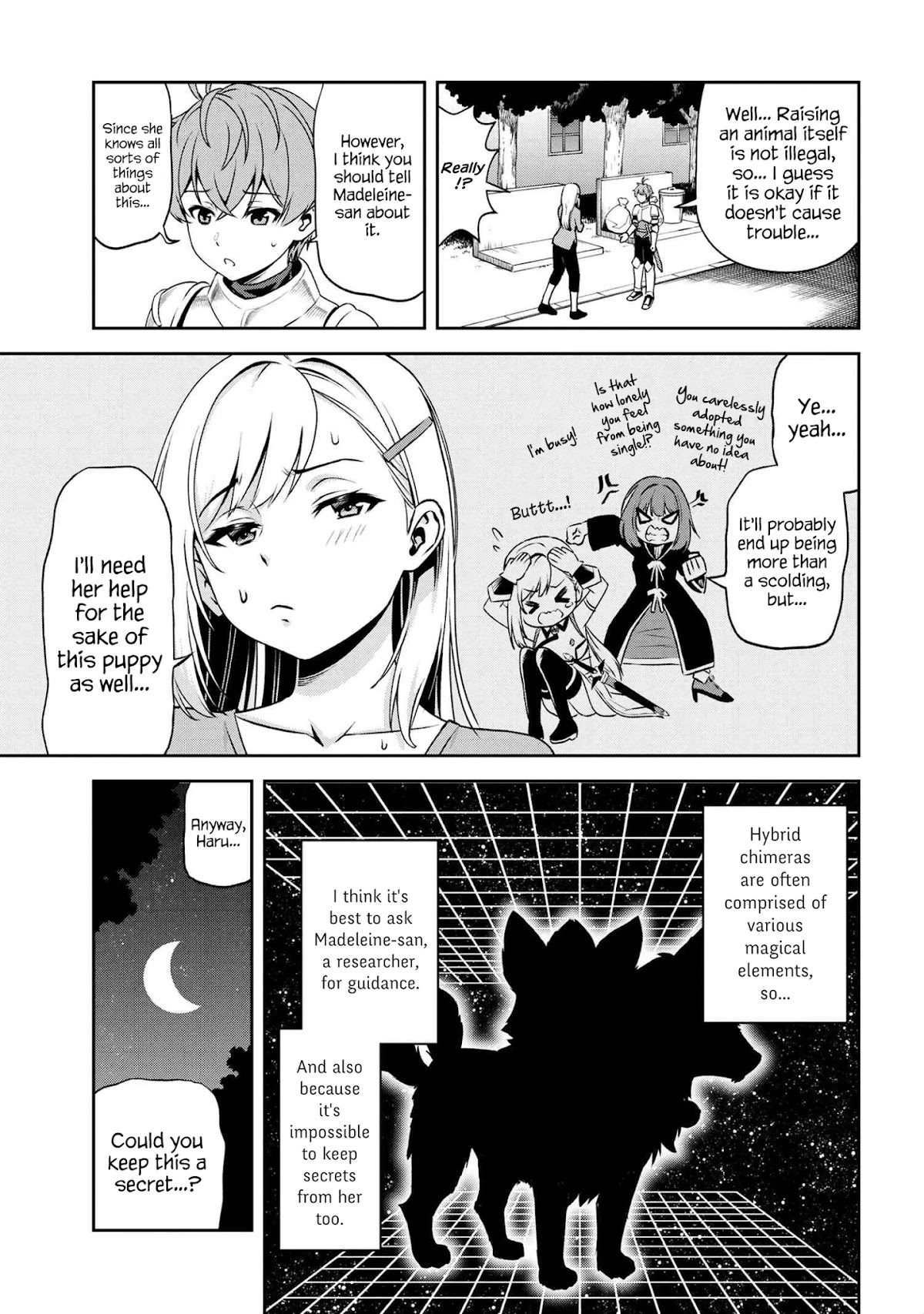 Older Elite Knight Is Cute Only in Front of Me Chapter 5.1 page 9 - Chapter 5.1