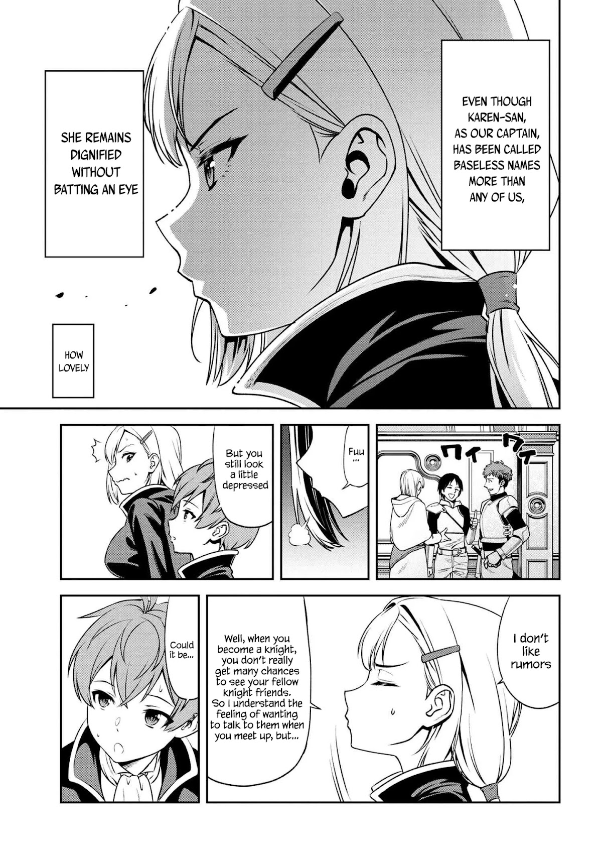 Older Elite Knight Is Cute Only in Front of Me Chapter 6.1 page 9 - Chapter 6.1