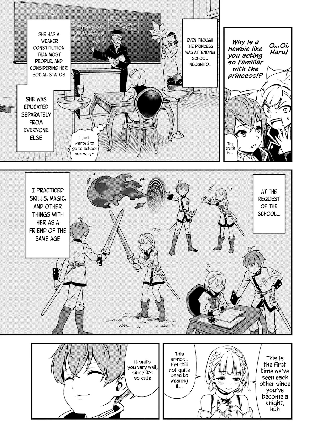Older Elite Knight Is Cute Only in Front of Me Chapter 6.2 page 8 - Chapter 6.2