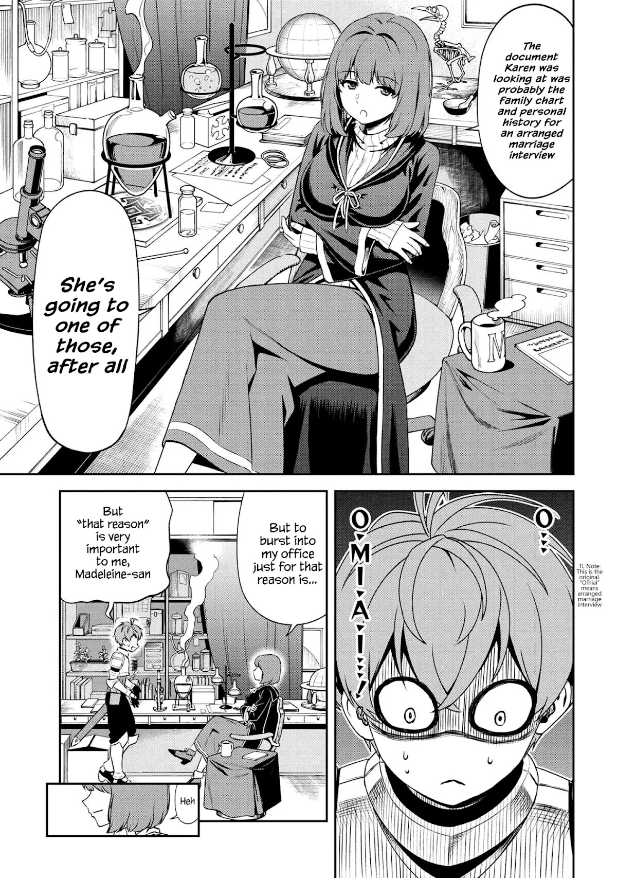 Older Elite Knight Is Cute Only in Front of Me Chapter 7.1 page 7 - Chapter 7.1