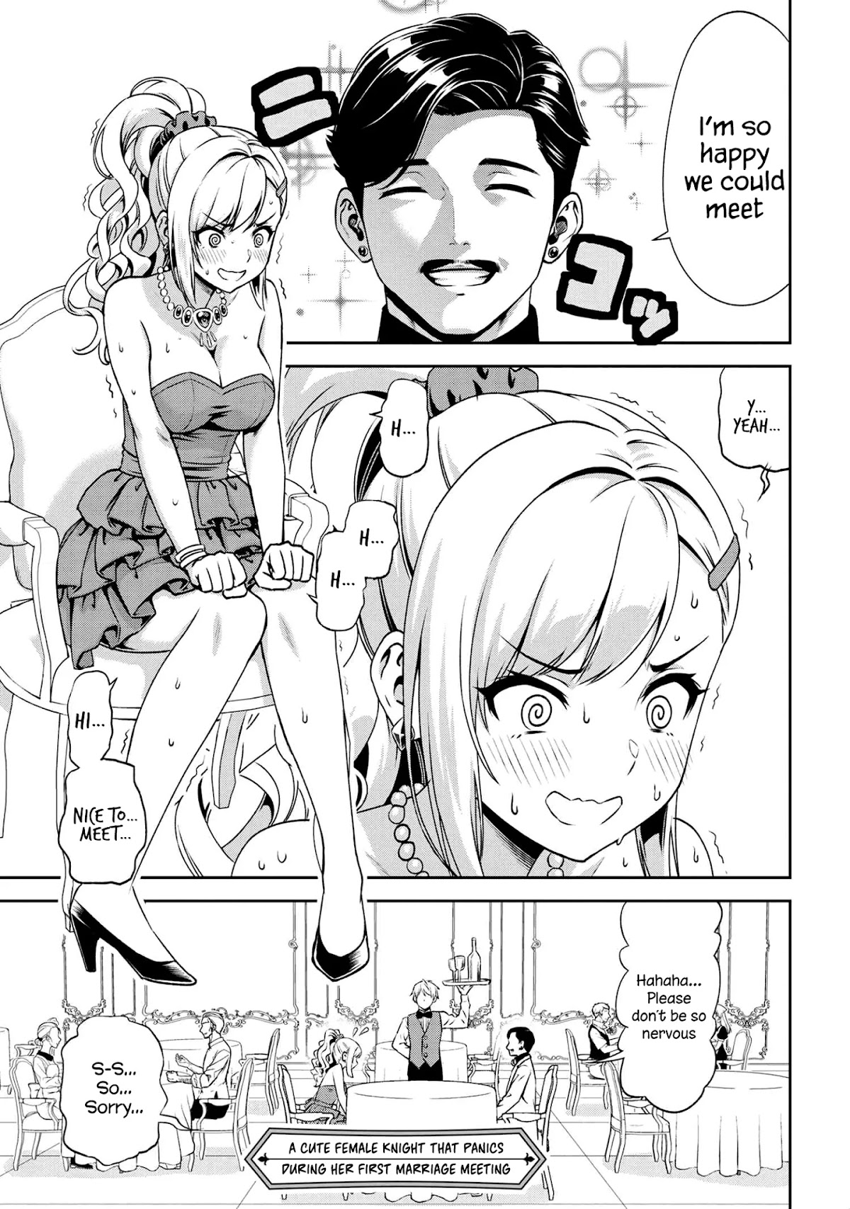Older Elite Knight Is Cute Only in Front of Me Chapter 7.1 page 9 - Chapter 7.1