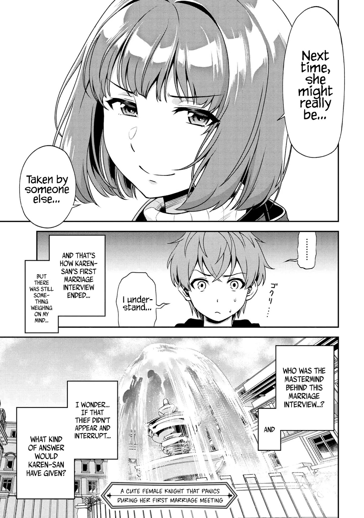 Older Elite Knight Is Cute Only in Front of Me Chapter 7.2 page 22 - Chapter 7.2
