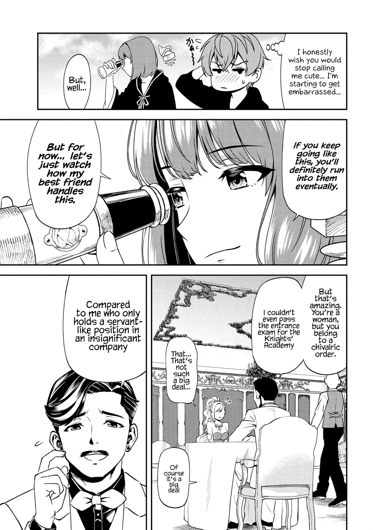 Older Elite Knight Is Cute Only in Front of Me Chapter 7.2 page 4 - Chapter 7.2