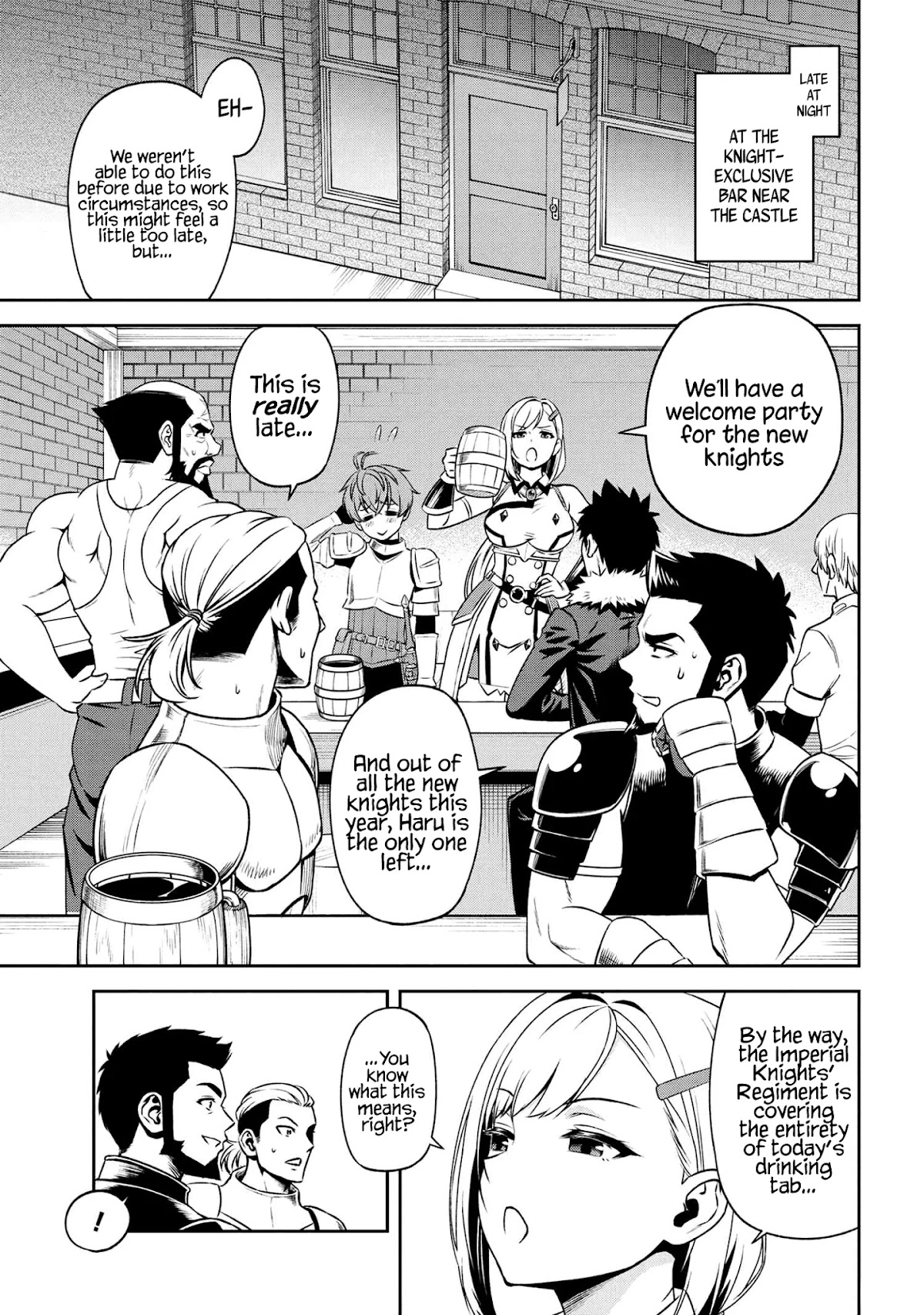 Older Elite Knight Is Cute Only in Front of Me Chapter 8.1 page 1 - Chapter 8.1
