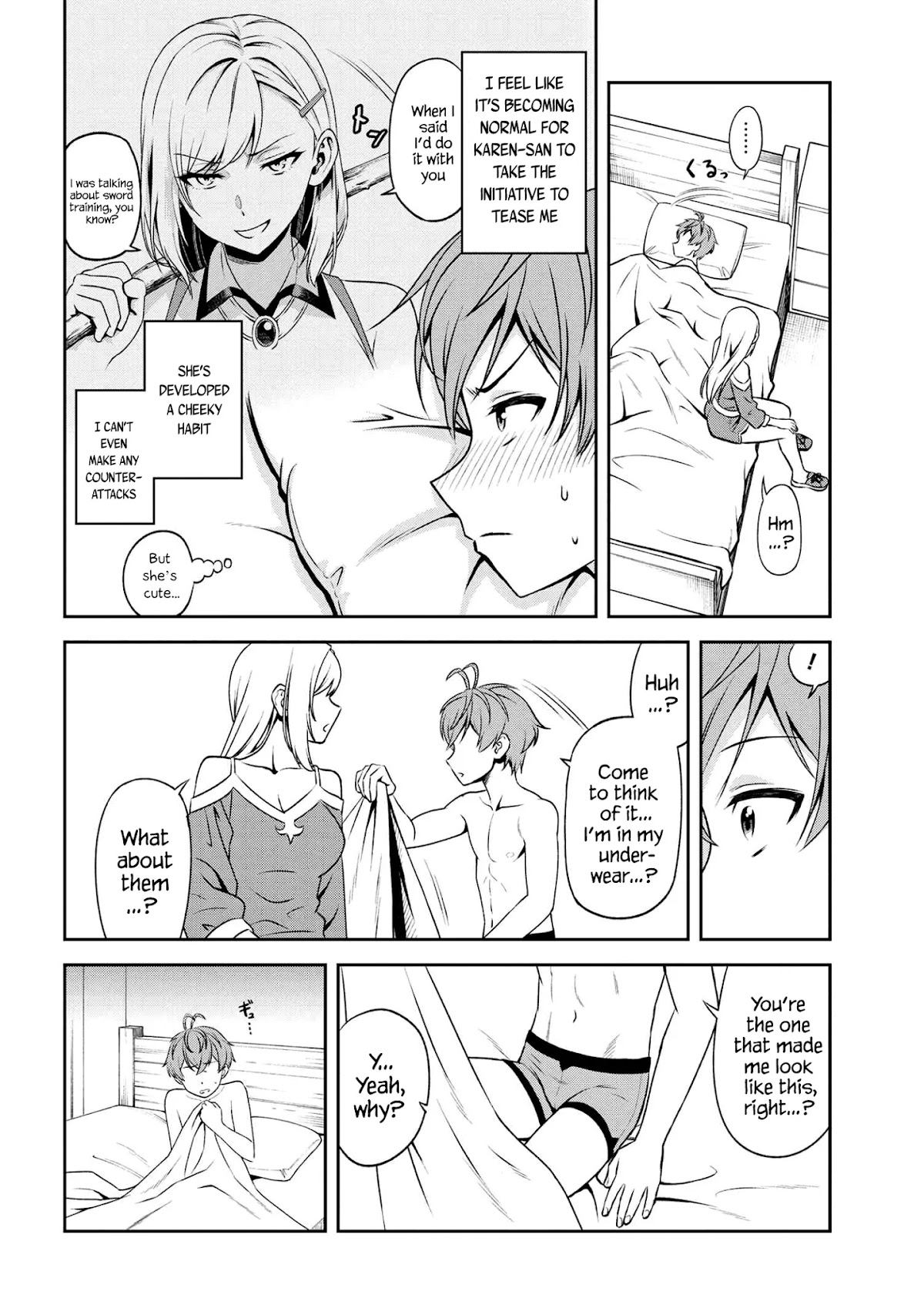 Older Elite Knight Is Cute Only in Front of Me Chapter 8.2 page 7 - Chapter 8.2