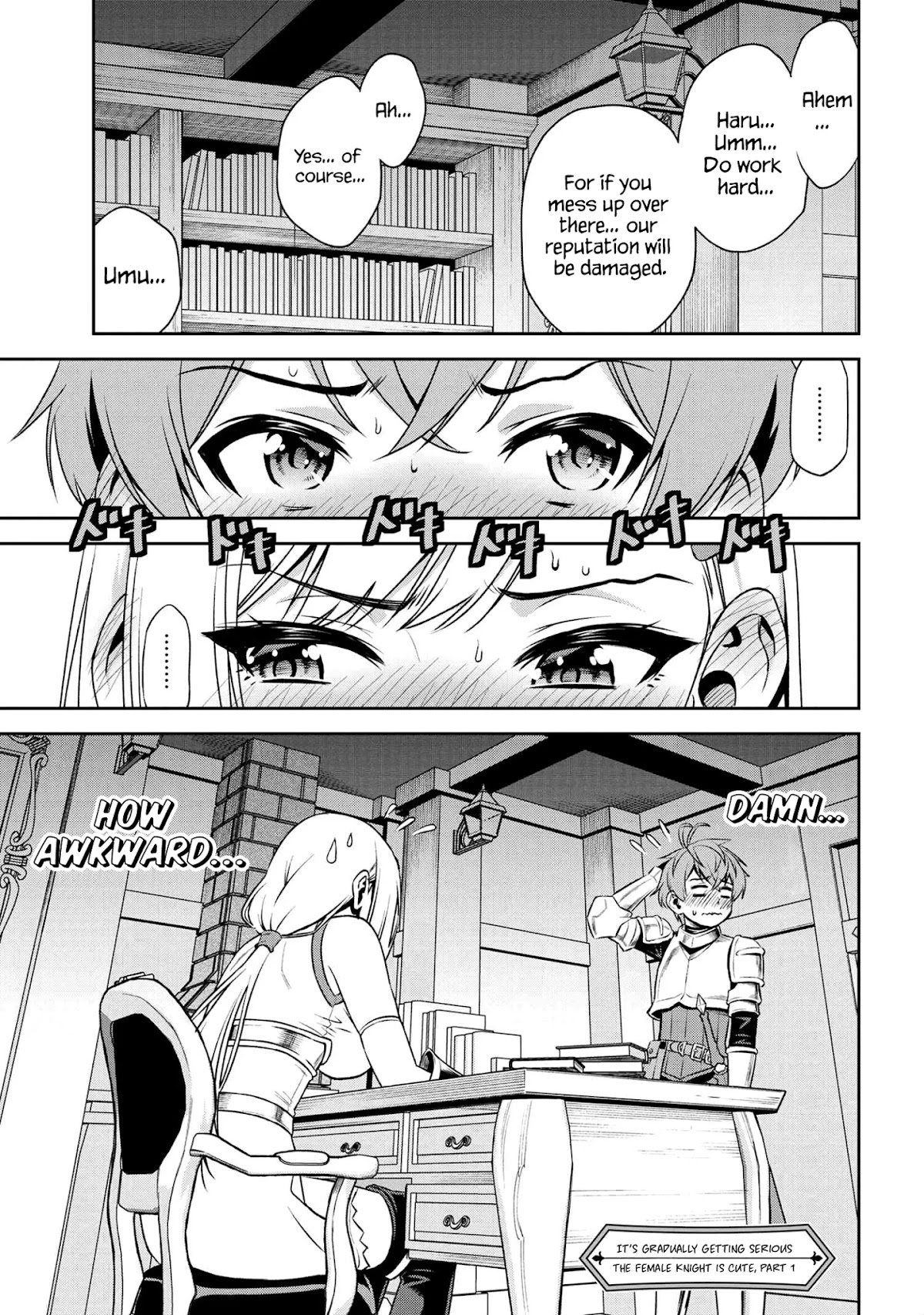 Older Elite Knight Is Cute Only in Front of Me Chapter 9.1 page 11 - Chapter 9.1