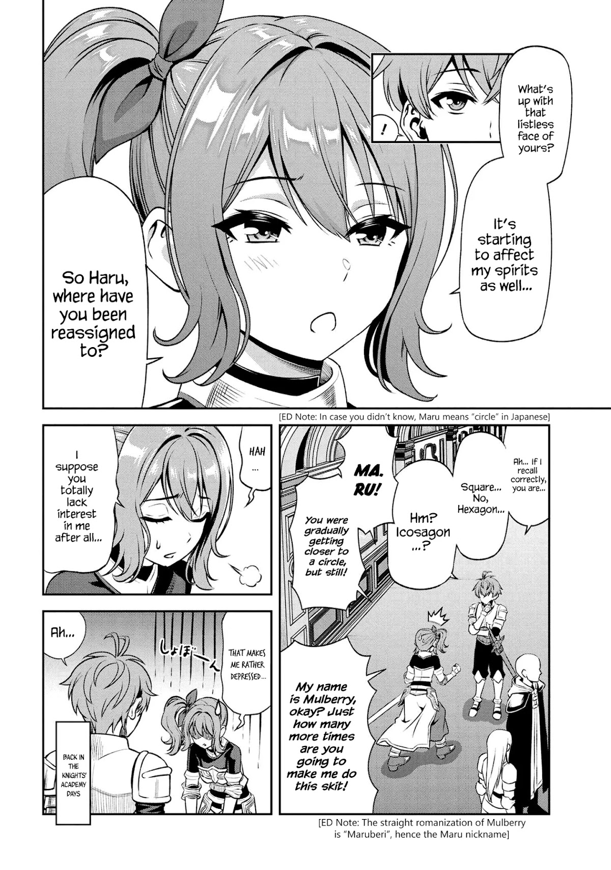 Older Elite Knight Is Cute Only in Front of Me Chapter 9.1 page 6 - Chapter 9.1