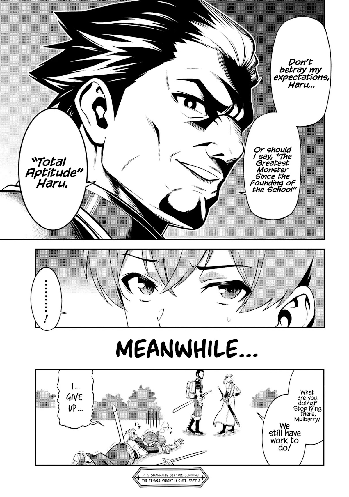 Older Elite Knight Is Cute Only in Front of Me Chapter 9.2 page 12 - Chapter 9.2
