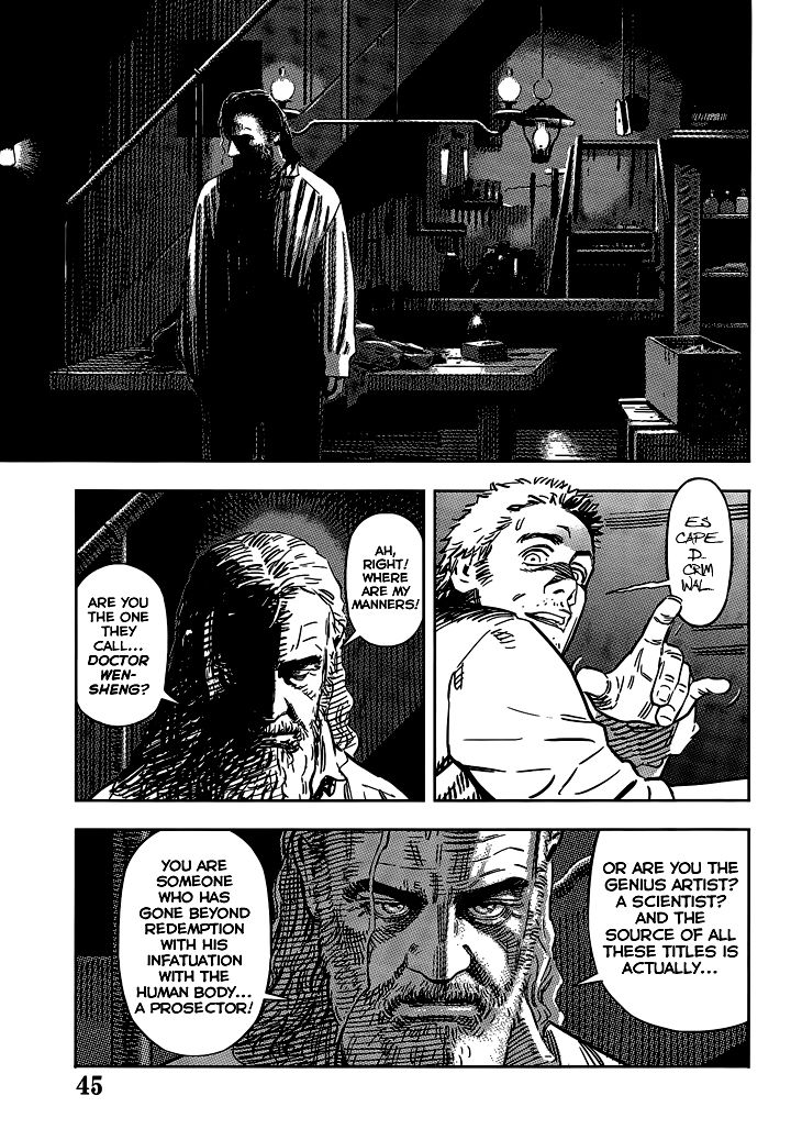 Oldman Chapter 1 page 46 - Chapter 1 : The magician, war goddess and prosector