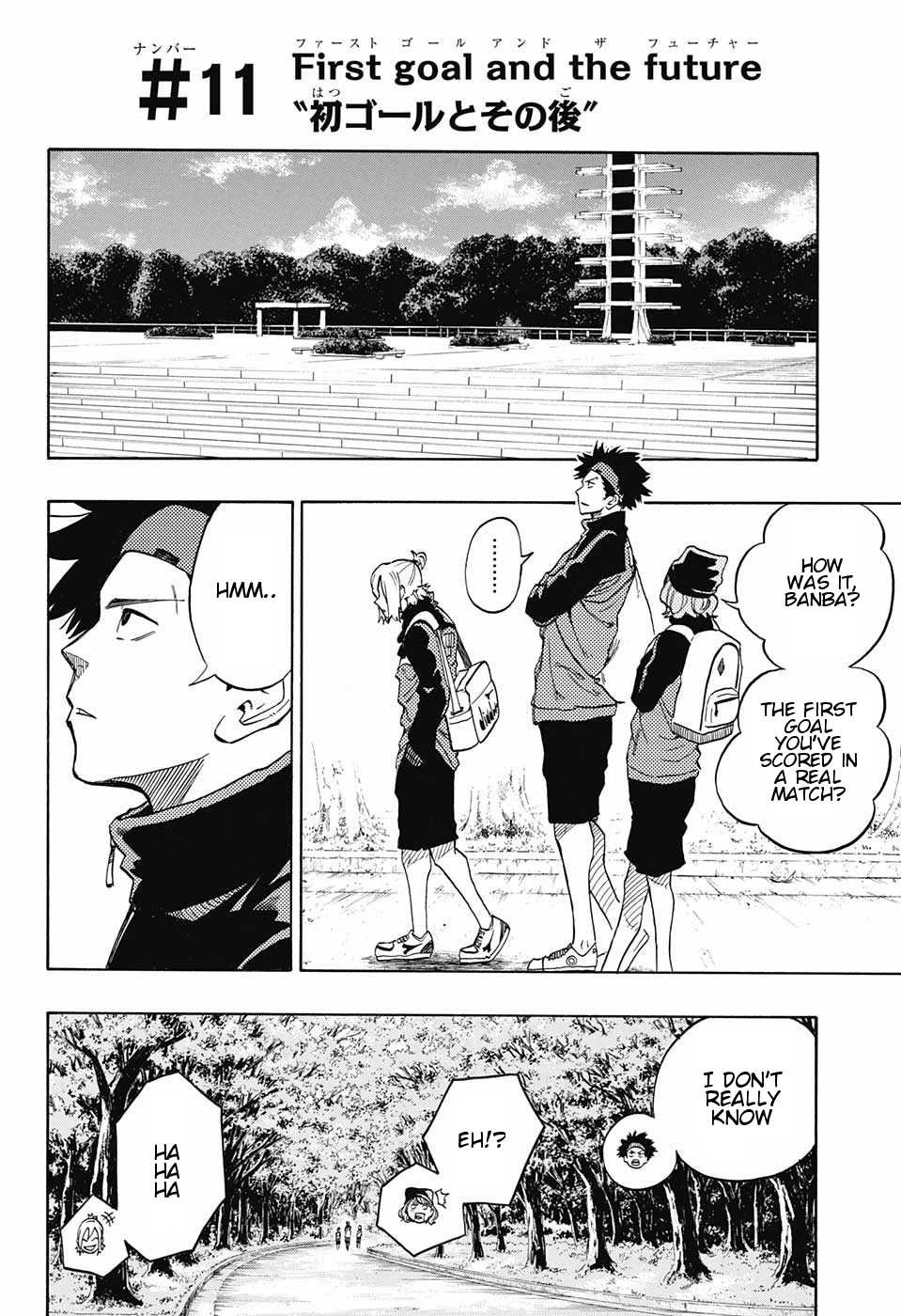 Ole Golazo Chapter 11 page 7 - Chapter 11: First Goal and the Future