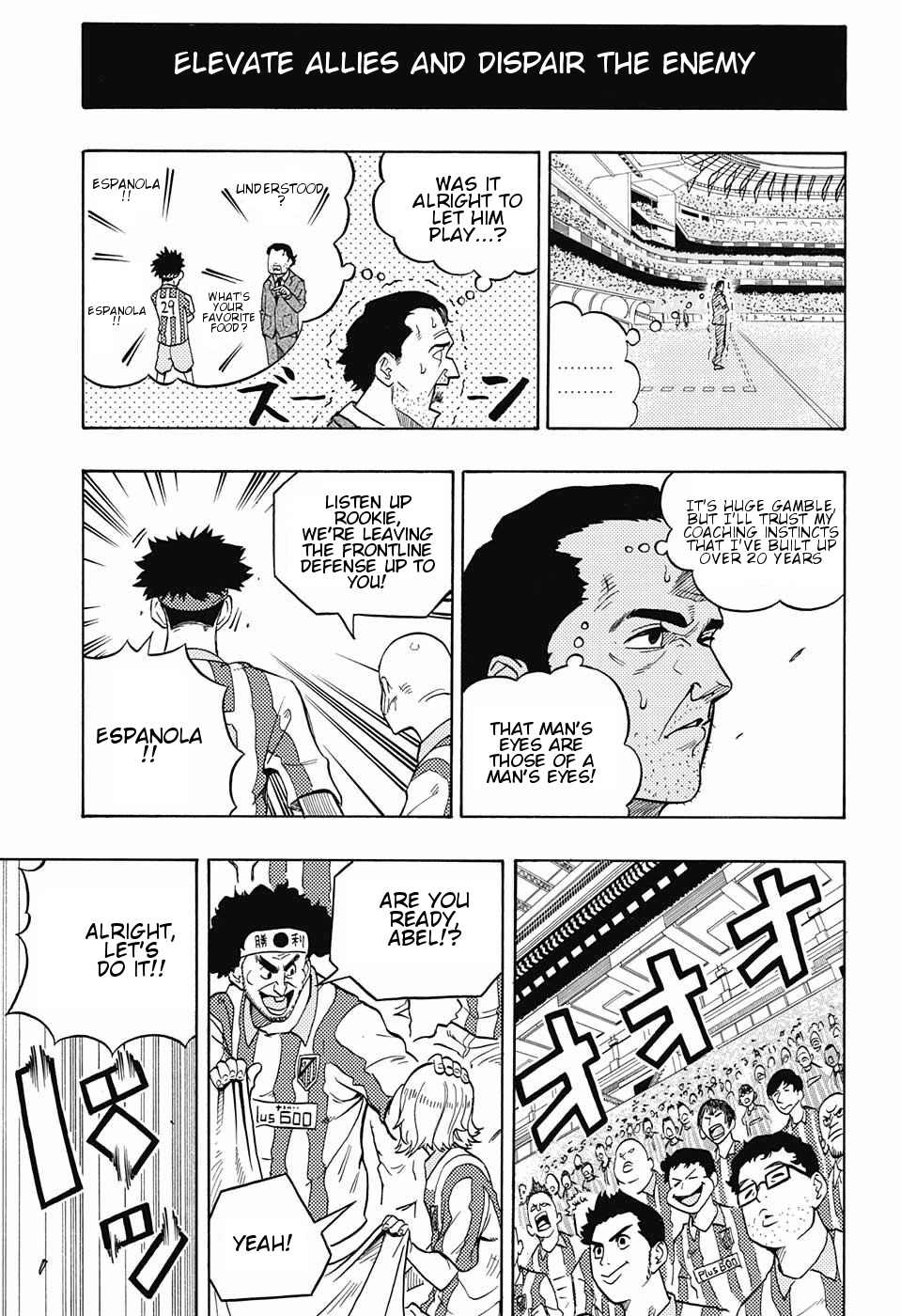 Ole Golazo Chapter 12 page 15 - Chapter 12: As the Man is BANBA 2