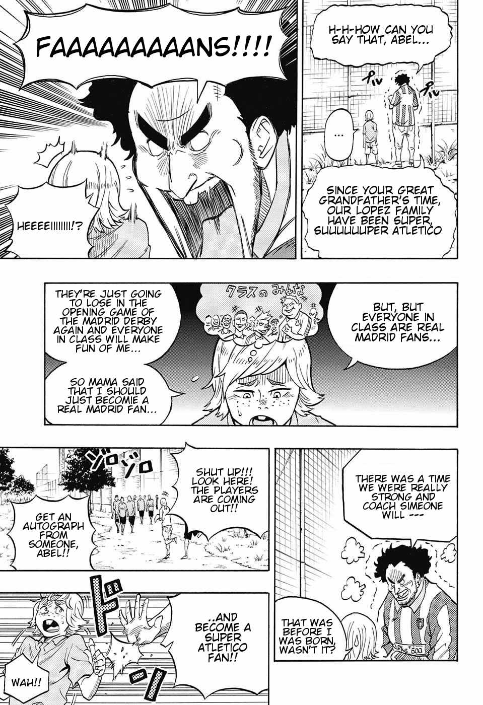 Ole Golazo Chapter 12 page 3 - Chapter 12: As the Man is BANBA 2