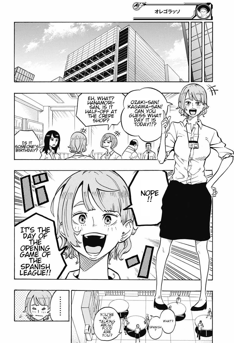 Ole Golazo Chapter 12 page 6 - Chapter 12: As the Man is BANBA 2