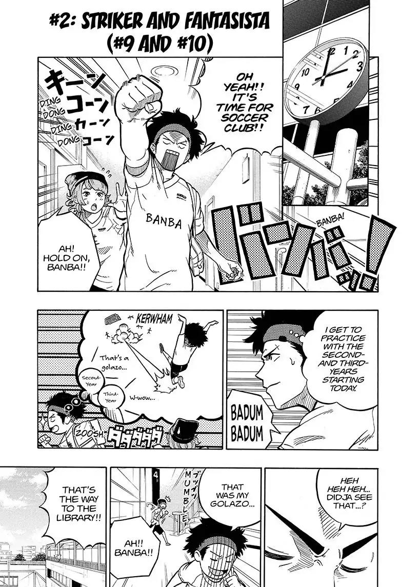 Ole Golazo Chapter 2 page 5 - Chapter 2: Striker and Fantasista (#9 and #10)