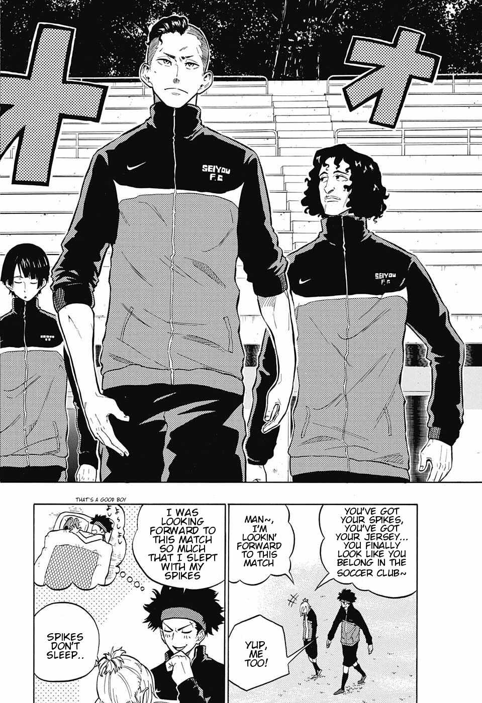 Ole Golazo Chapter 7 page 3 - Chapter 7: Kick Off