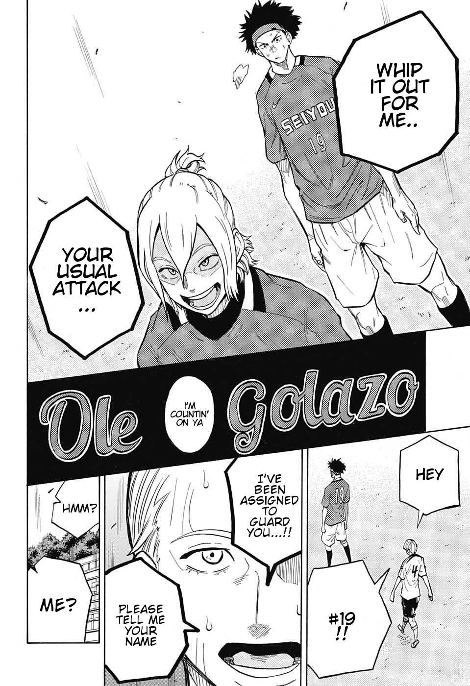 Ole Golazo Chapter 9 page 17 - Chapter 9: Who is the 19!?