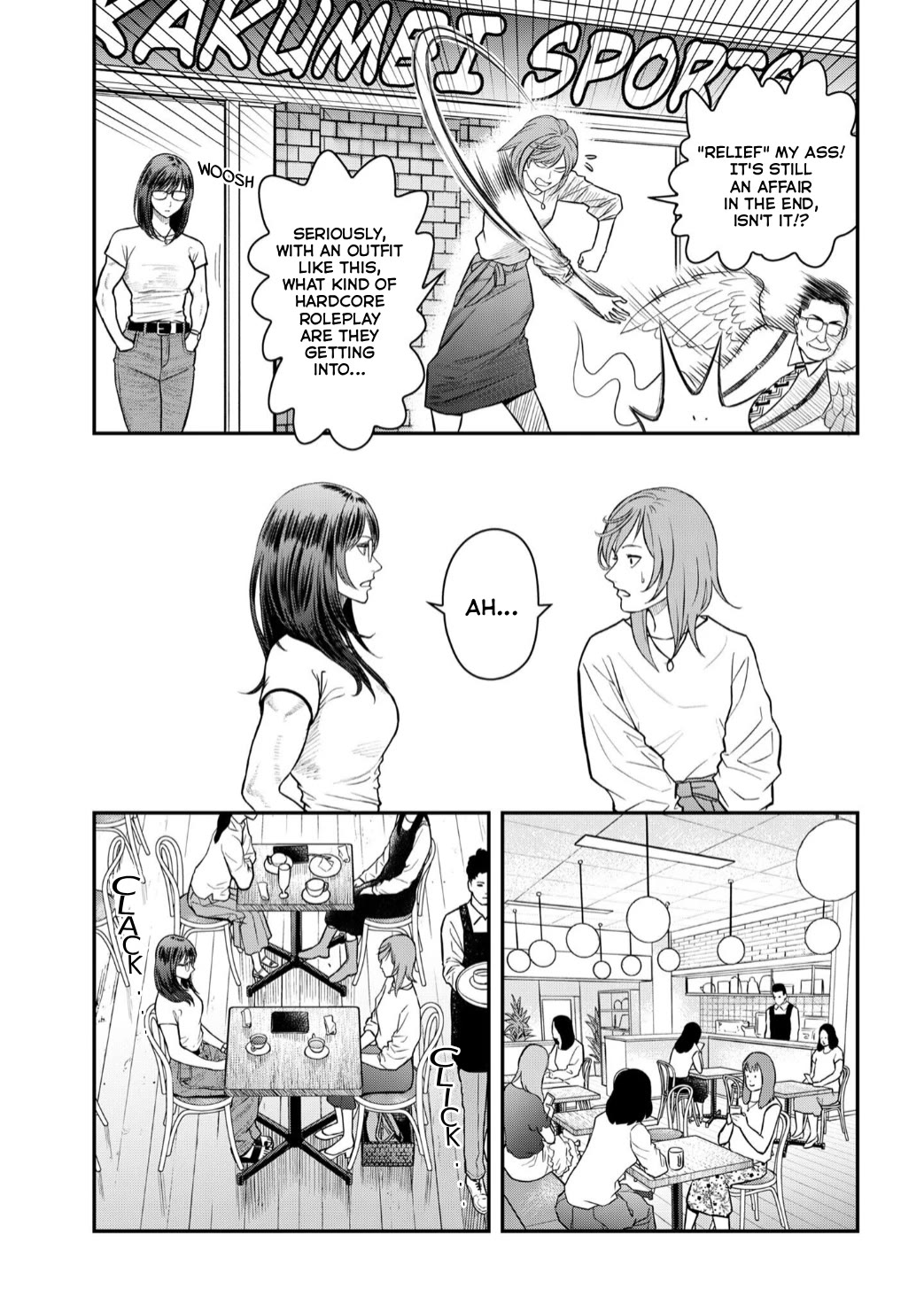 Olympia of Infidelity Chapter 9 page 4 - Chapter 9: Ayase vs. The Wife, Kaori