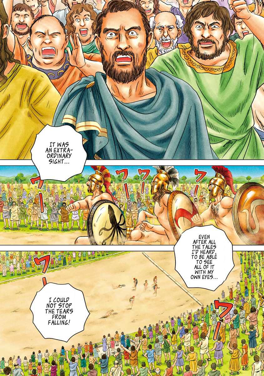 Olympic Circles Chapter 5 page 5 - Chapter 5: Vase Painting and Olympia